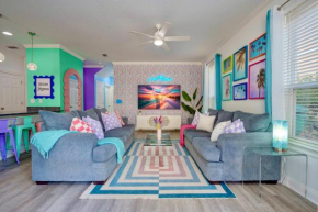 Walk2Beach - Golf Cart - Arcades - Stocked Kitchen